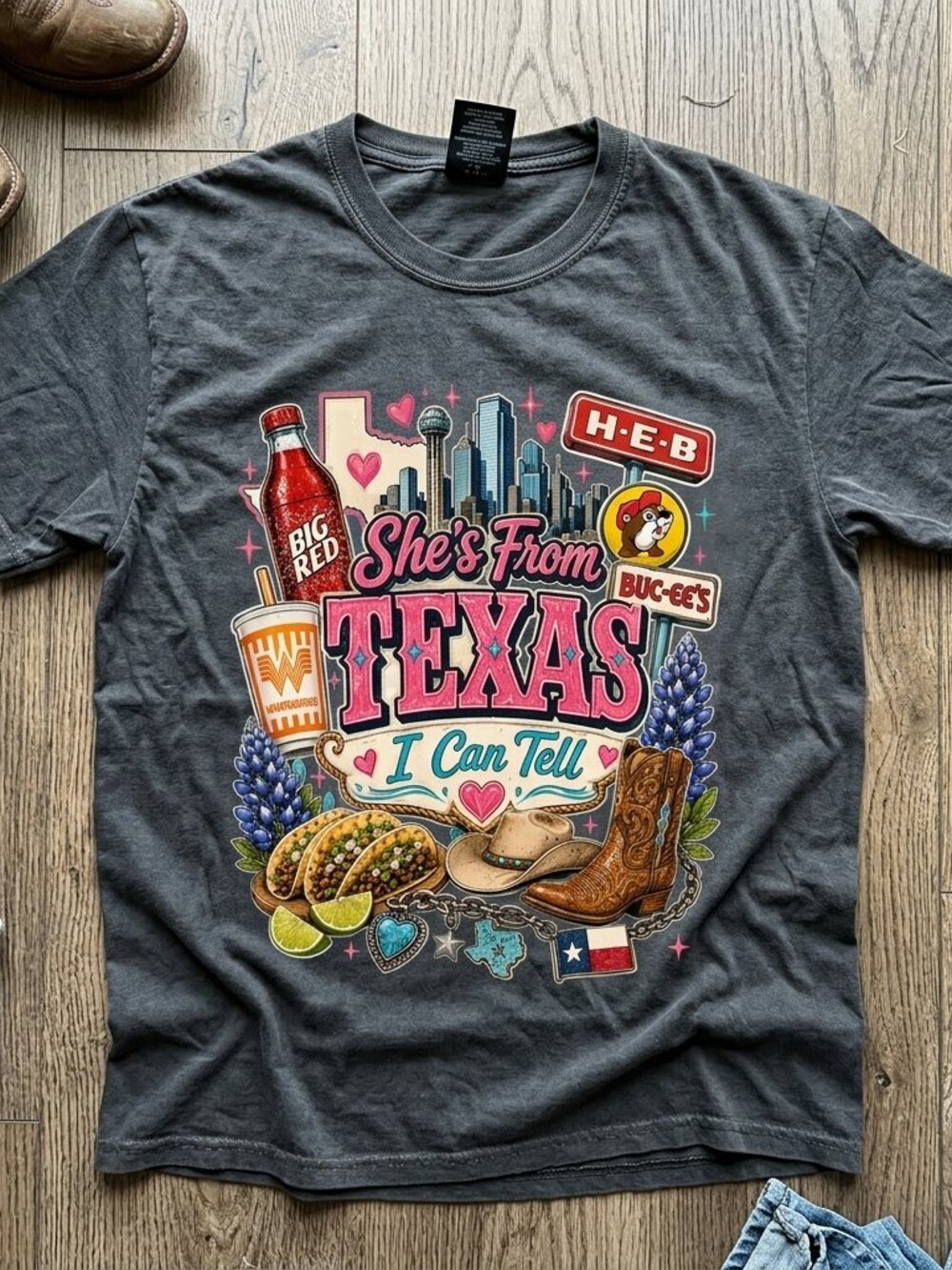 She's From Texas I Can Tell Shirt